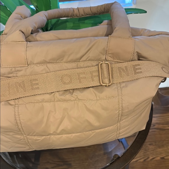 Offline By Aerie Tan Quilted Tote Bag - Picture 3 of 5